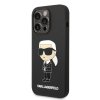 Karl Lagerfeld KLHCP14XSNIKBCK iPhone 14 Pro Max 6,7 hardcase czarny/black Silicone Ikonik