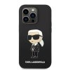 Karl Lagerfeld KLHCP14XSNIKBCK iPhone 14 Pro Max 6,7 hardcase czarny/black Silicone Ikonik