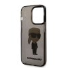 Karl Lagerfeld KLHCP14XHNIKTCK iPhone 14 Pro Max 6,7 czarny/black hardcase Ikonik Karl Lagerfeld