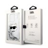 Karl Lagerfeld KLHCP14XLNCHCS iPhone 14 Pro Max 6,7 srebrny/silver hardcase Glitter Choupette Head
