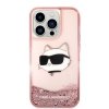 Karl Lagerfeld KLHCP14XLNCHCP iPhone 14 Pro Max 6,7 różowy/pink hardcase Glitter Choupette Head