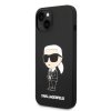 Karl Lagerfeld KLHMP14MSNIKBCK iPhone 14 Plus / 15 Plus 6,7 hardcase czarny/black Silicone Ikonik Magsafe