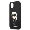 Karl Lagerfeld KLHMP14MSNIKBCK iPhone 14 Plus / 15 Plus 6,7 hardcase czarny/black Silicone Ikonik Magsafe