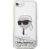 Karl Lagerfeld KLHCI8LNKHCH iPhone 7/8/SE 2020 / SE 2022 srebrny/silver hardcase Glitter Karl Head