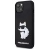 Karl Lagerfeld KLHCP14S3DRKHNK iPhone 14 / 15 / 13 6.1 czarny/black hardcase Rubber Choupette 3D