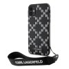 Karl Lagerfeld KLHCN61SAKLMBSK iPhone 11/ Xr  6.1 czarny/black hardcase Monogram Losange Saffiano