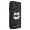 Karl Lagerfeld KLHCN61G2CPK iPhone 11 / Xr 6.1 czarny/black hardcase Glitter Choupette Patch