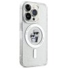 Karl Lagerfeld KLHMP14LHGKCNOT iPhone 14 Pro 6.1 transparent hardcase Karl&Choupette Glitter MagSafe