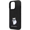 Karl Lagerfeld KLHCP14LSMHCNPK iPhone 14 Pro 6.1 czarny/black hardcase Silicone C Metal Pin