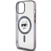 Karl Lagerfeld KLHMP15SHCHNOTK iPhone 15 / 14 / 13 6.1 transparent hardcase IML Choupette`s Head MagSafe