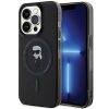 Karl Lagerfeld KLHMP15XHFCKNOK iPhone 15 Pro Max 6.7 czarny/black hardcase IML Ikonik MagSafe