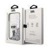 Karl Lagerfeld KLHCP15LLKKNSK iPhone 15 Pro 6.1 transparent hardcase Liquid Glitter Ikonik