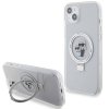 Karl Lagerfeld KLHMP15MHMRSKCH iPhone 15Plus / 14 Plus 6.7 biały/white hardcase Ring Stand Karl&Choupettte MagSafe