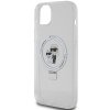Karl Lagerfeld KLHMP15MHMRSKCH iPhone 15Plus / 14 Plus 6.7 biały/white hardcase Ring Stand Karl&Choupettte MagSafe