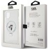 Karl Lagerfeld KLHMN61HMRSKCH iPhone 11 / Xr 6.1 biały/white hardcase Ring Stand Karl&Choupettte MagSafe