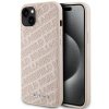 Karl Lagerfeld KLHCP15MPQKPMP iPhone 15 Plus / 14 Plus 6.7 różowy/pink hardcase Quilted K Pattern