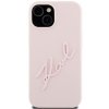 Karl Lagerfeld KLHCP15SSKSBMCP iPhone 15 / 14 / 13 6.1 różowy/pink hardcase Silicone Karl Script
