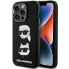 Karl Lagerfeld KLHCP15XSDHKCNK iPhone 15 Pro Max 6.7 czarny/black Silicone Karl&Choupette Head