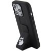 Karl Lagerfeld KLHCP15LGSACHPK iPhone 15 Pro 6.1 czarny/black hardcase Gripstand Saffiano Choupette Pins