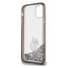 Karl Lagerfeld KLHCN61LKCNSK iPhone 11 / Xr 6.1 transparent hardcase Liquid Glitter Choupette