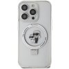 Karl Lagerfeld KLHMP13LHMRSKCH iPhone 13 Pro / 13 6.1 biały/white hardcase Ring Stand Karl&Choupettte MagSafe