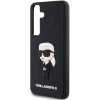 Karl Lagerfeld KLHCS24S3DRKINK S24 S921czarny/black hardcase 3D Rubber Ikonik