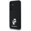 Karl Lagerfeld KLHCSA35SMHKCNPK A35 A356 hardcase czarny/black Silicone Karl&Choupette Metal Pin