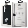 Karl Lagerfeld KLHCSA35SMHKCNPK A35 A356 hardcase czarny/black Silicone Karl&Choupette Metal Pin