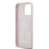 Karl Lagerfeld KLHMP15XSCMKCRHP iPhone 15 Pro Max 6.7 różowy/pink hardcase Silicone Karl & Choupette Ring MagSafe