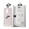 Karl Lagerfeld KLHMP15XSKCHPPLP iPhone 15 Pro Max 6.7 różowy/pink hardcase Silicone Karl & Choupette MagSafe