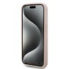 Karl Lagerfeld KLHMP15XPKHPORPP iPhone 15 Pro Max 6.7 hardcase różowy/pink Leather Monogram Metal Logo MagSafe