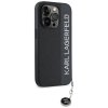 Karl Lagerfeld KLHCP15XPSAKDGCK iPhone 15 Pro Max 6.7 czarny/black hardcase Saffiano Rhinestones & Charm