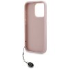 Karl Lagerfeld KLHCP15XPSAKDGCP iPhone 15 Pro Max 6.7 różowy/pink hardcase Saffiano Rhinestones & Charm