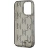 Karl Lagerfeld KLHCP15XHKDPNSK iPhone 15 Pro Max 6.7 czarny/black hardcase IML Mono KL Pattern & Cord