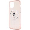 Karl Lagerfeld KLHMP12MHFCCNOP iPhone 12/12 Pro 6.1 różowy/pink hardcase IML Choupette MagSafe