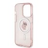 Karl Lagerfeld KLHMP14LHFCCNOP iPhone 14 Pro 6.1 różowy/pink hardcase IML Choupette MagSafe