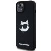 Karl Lagerfeld KLHMP15MSCHPPLK iPhone 15 Plus / 14 Plus 6.7 czarny/black hardcase Silicone Choupette Head MagSafe