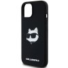 Karl Lagerfeld KLHMP15MSCHPPLK iPhone 15 Plus / 14 Plus 6.7 czarny/black hardcase Silicone Choupette Head MagSafe