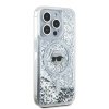 Karl Lagerfeld KLHMP15XLGKISGH iPhone15 Pro Max 6.7 hardcase transparent Liquid Glitter Karl Head Magsafe