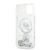 Karl Lagerfeld KLHMP15MLGCHSGH iPhone 15 Plus / 14 Plus 6.7 hardcase transparent Liquid Glitter Choupette Head Magsafe
