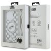 Karl Lagerfeld KLHMP15LHCKCKLCT iPhone15 Pro 6.1 transparent hardcase IML Crossbody Monogram Karl & Choupette Head MagSafe
