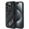 Karl Lagerfeld KLHCP14XPQDSMGK iPhone 14 Pro Max 6.7 czarny/black hardcase Diagonal Quilted Script