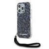 Karl Lagerfeld KLHCP15XHZBPKCCU iPhone 15 Pro Max 6.7 fioletowy/purple Zebra With Cord