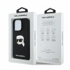 Karl Lagerfeld KLHMP16XSKHPPLK iPhone 16 Pro Max 6.9 czarny/black hardcase Silicone Karl Head Print MagSafe