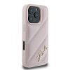 Karl Lagerfeld KLHCP16XPQDSMGP iPhone 16 Pro Max 6.9 różowy/pink hardcase Quilted Signature