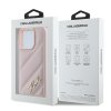 Karl Lagerfeld KLHCP16XPQDSMGP iPhone 16 Pro Max 6.9 różowy/pink hardcase Quilted Signature