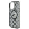 Karl Lagerfeld KLHMP15XHMCKMHK iPhone 15Pro Max 6.7 czarny/black IML Monogram Karl&Choupette Head MagSafe