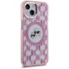 Karl Lagerfeld KLHMP15MHMCKMHP iPhone 15Plus 6.7 różowy/pink IML Monogram Karl&Choupette Head MagSafe