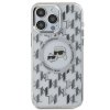 Karl Lagerfeld KLHMP15XHMCKMHT iPhone 15Pro Max 6.7 przezroczysty/transparent IML Monogram Karl&Choupette Head MagSafe