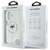 Karl Lagerfeld KLHMP16MHLSCHH iPhone 16 Plus 6.7 biały/white hardcase IML Metal Choupette Head MagSafe